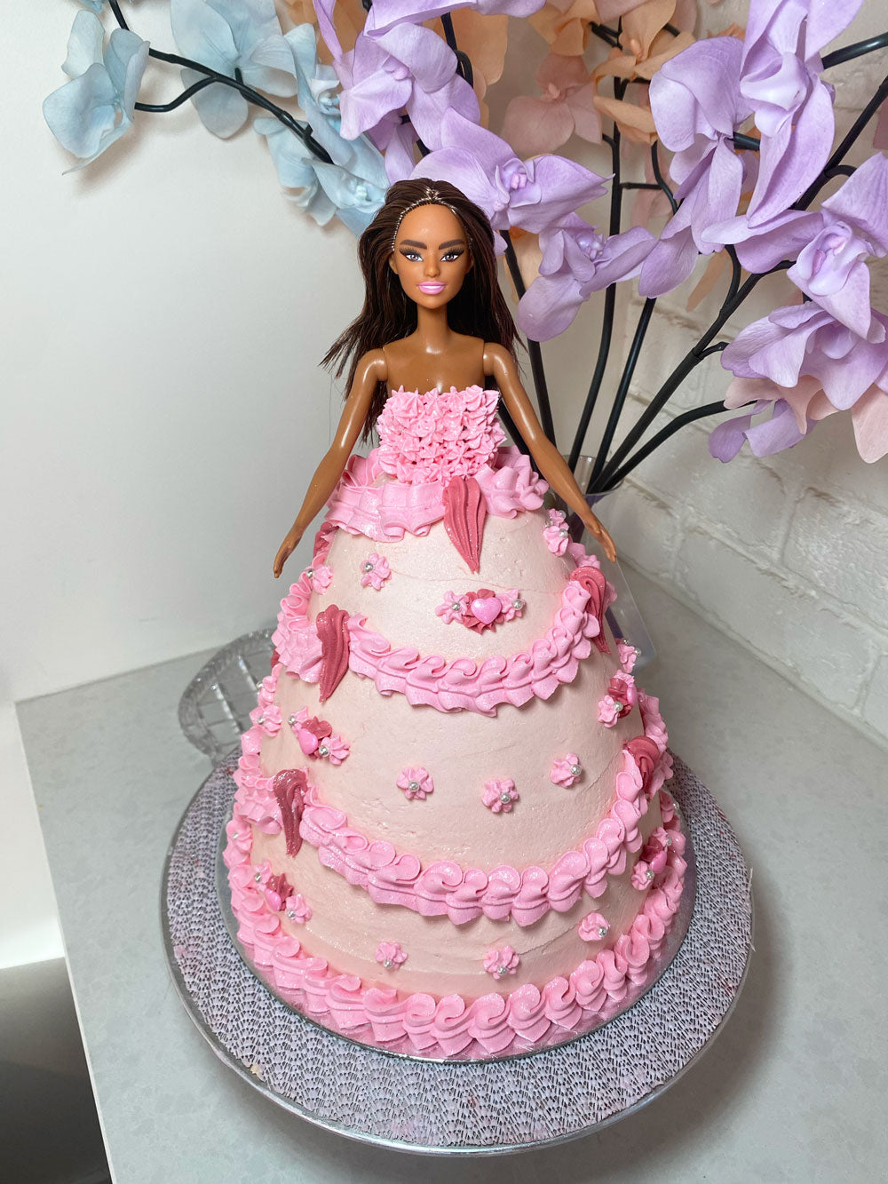Barbie Doll Cake