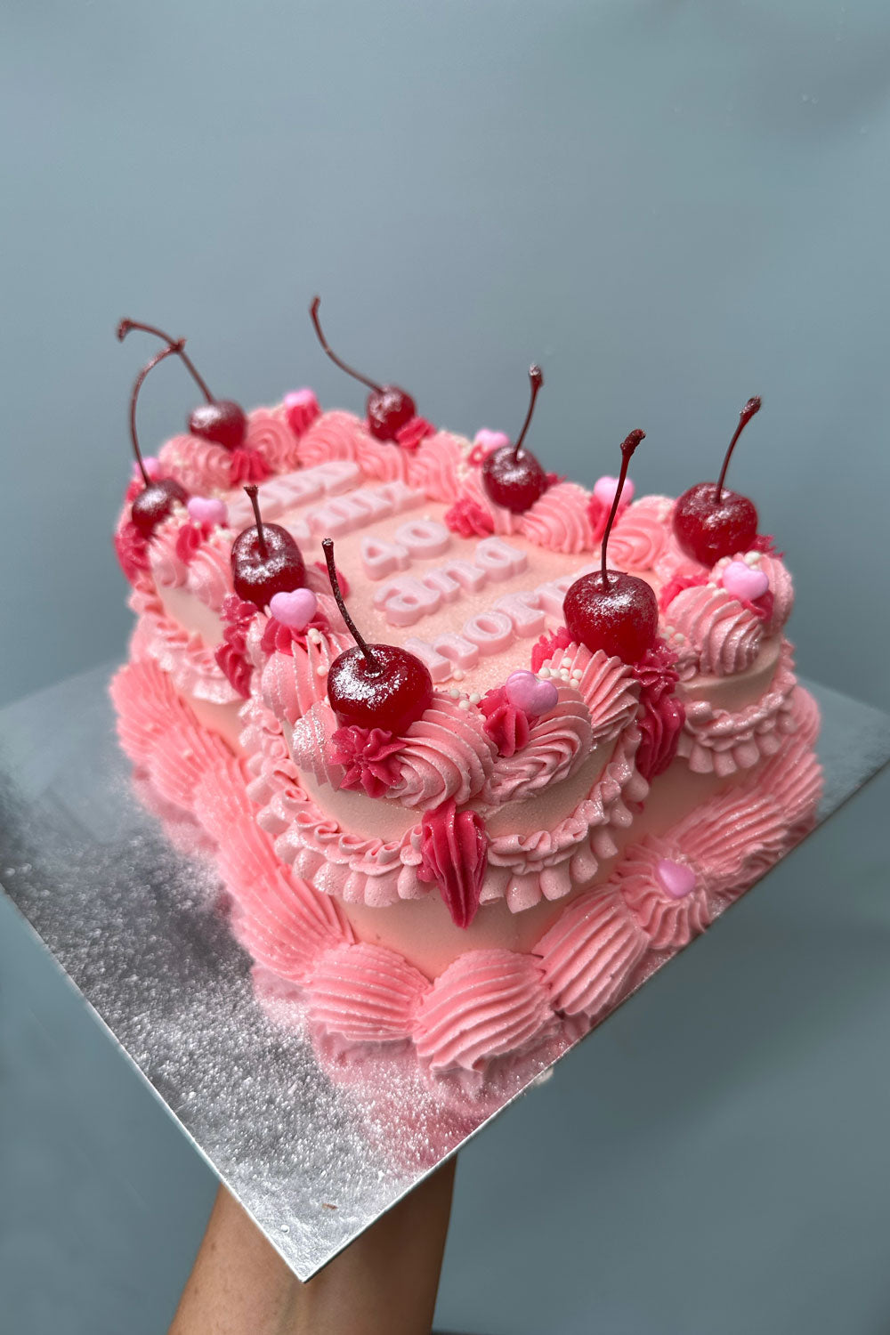 Retro Vintage Hens Penis Cake
