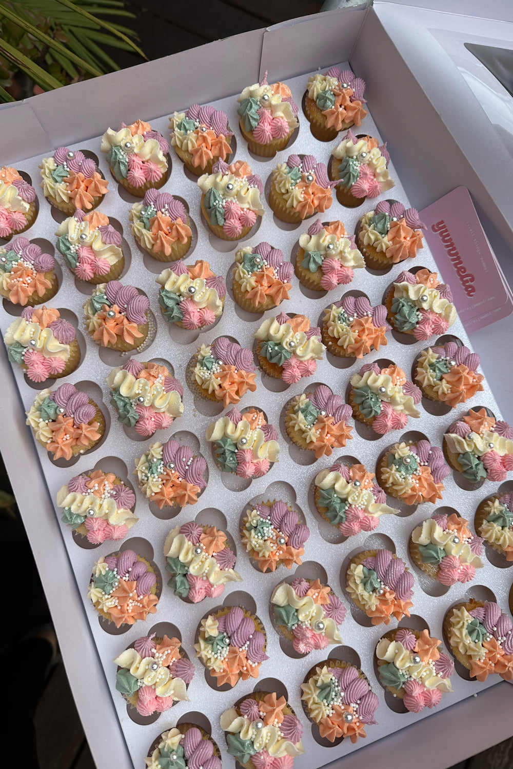 Mini Colourful Cupcakes