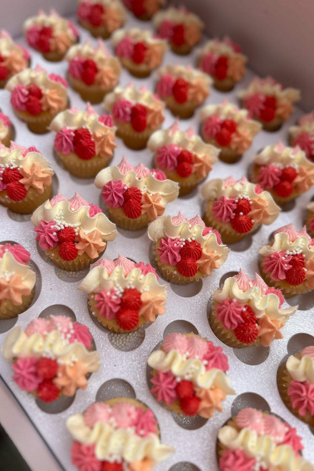 Mini Colourful Cupcakes