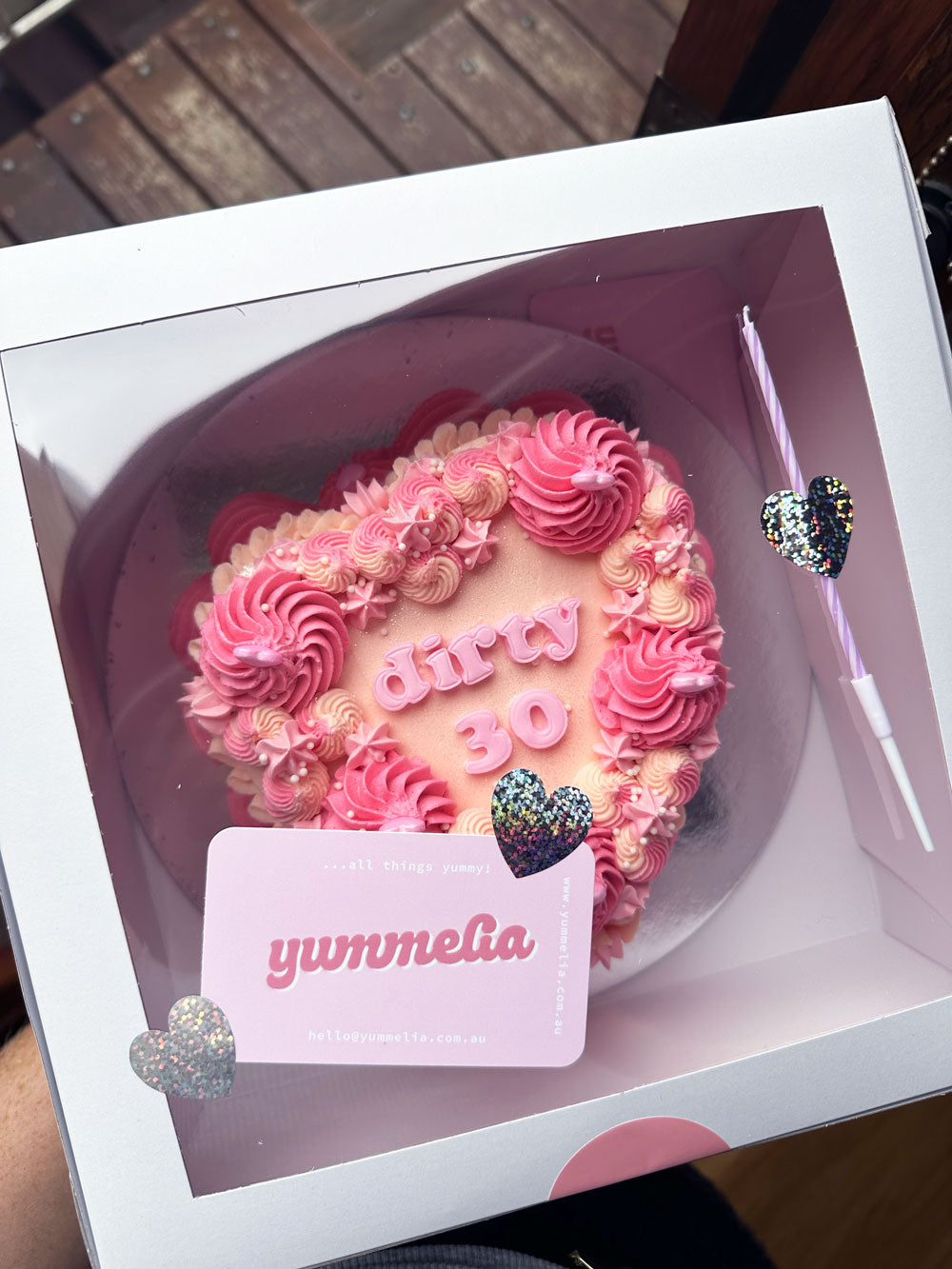 Mini Vintage Round Cake