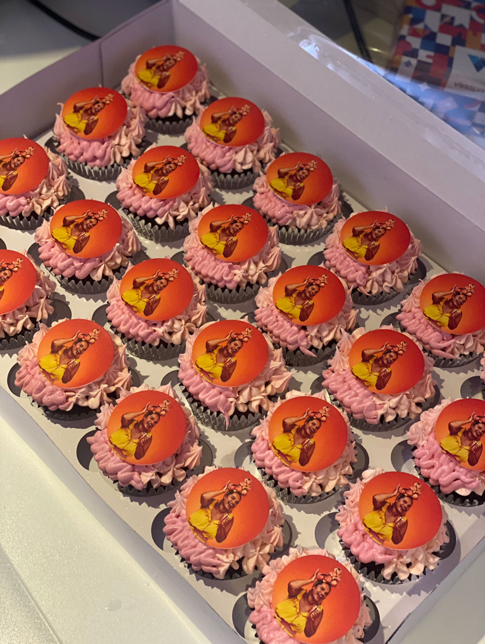 Custom Branded Cupcakes