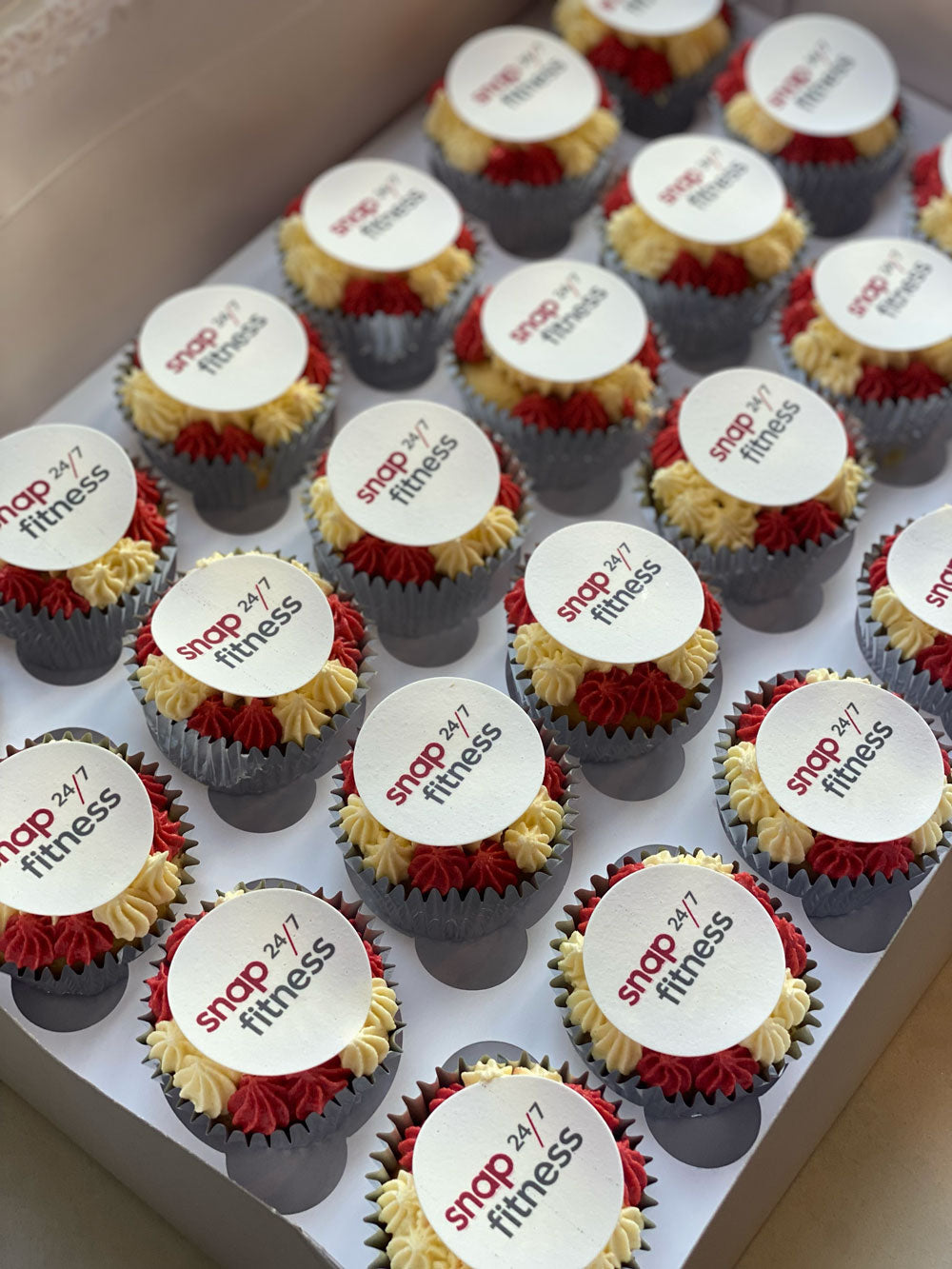 Custom Branded Cupcakes
