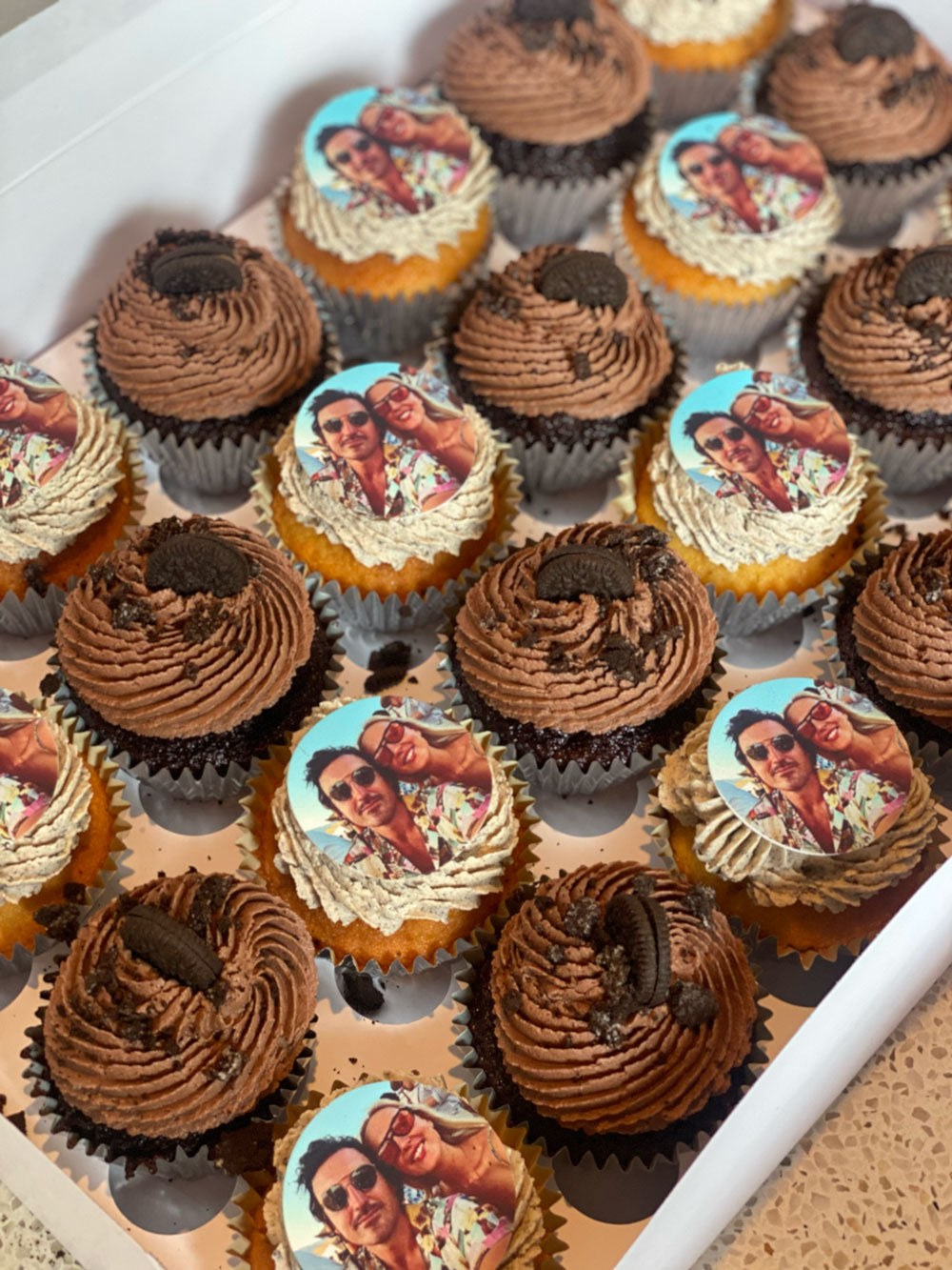 Custom Branded Cupcakes