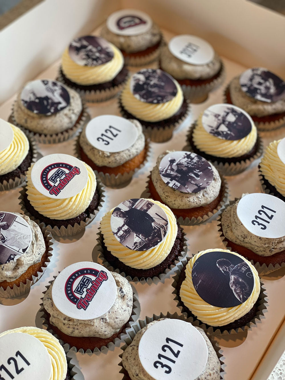 Custom Branded Cupcakes