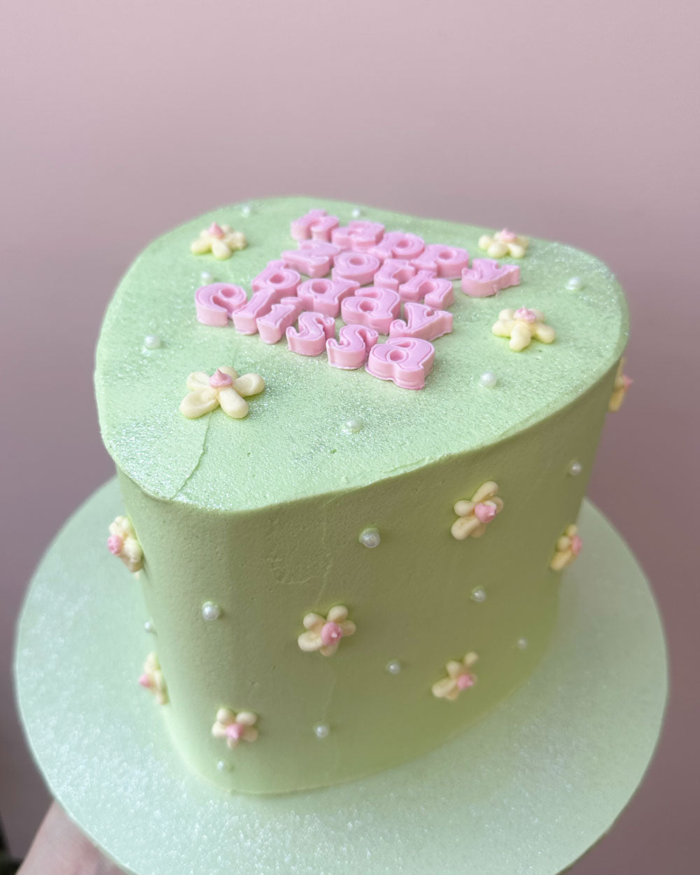 Daisy Flower Cake
