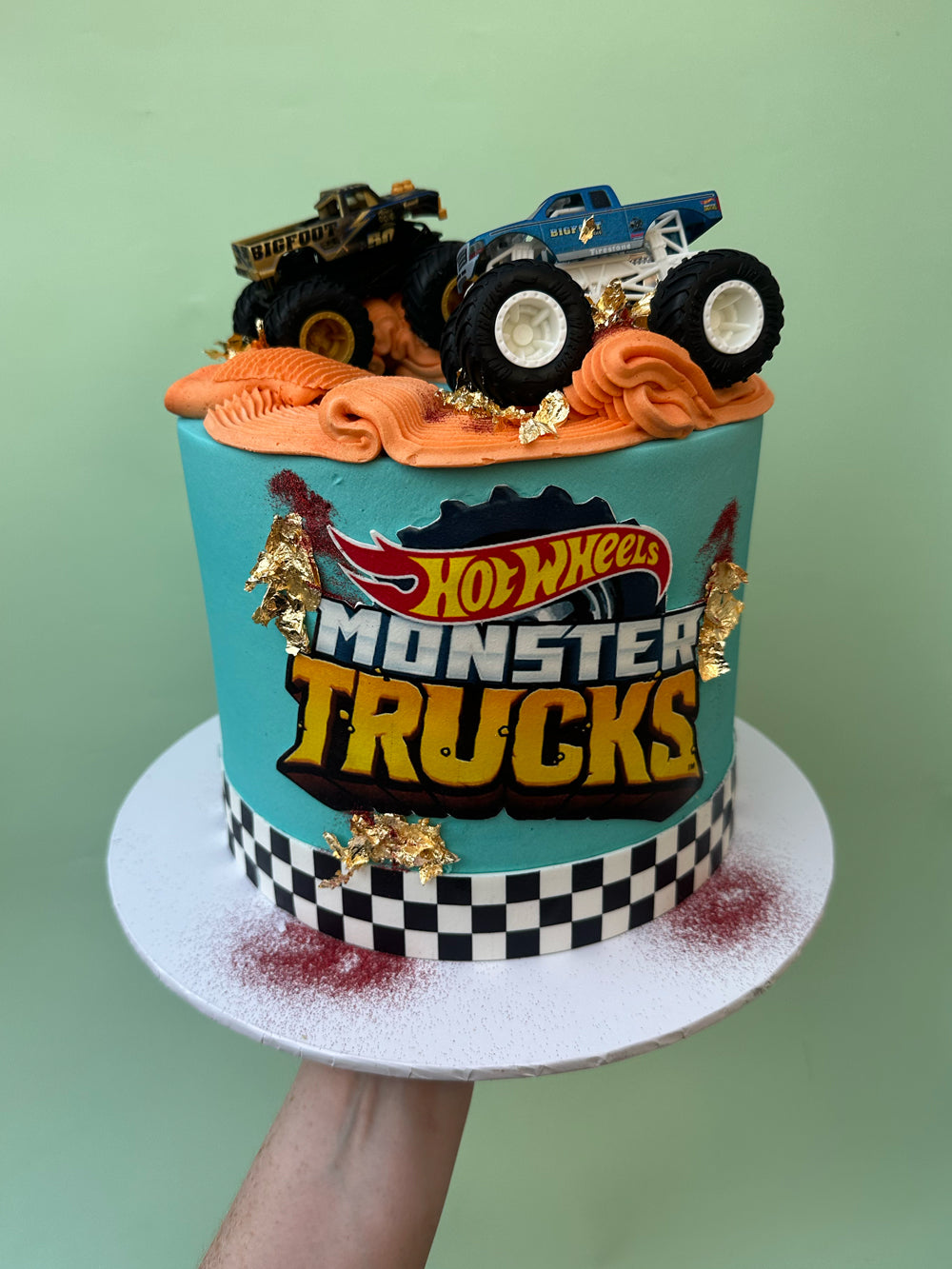 Hot Wheels or Monster Truck Cake