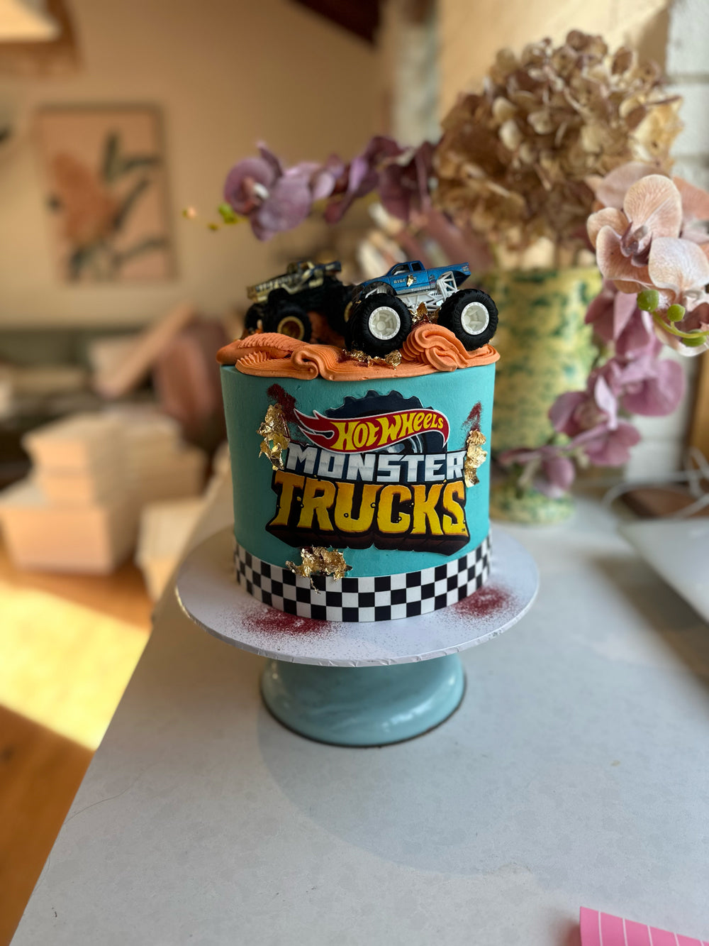 Hot Wheels or Monster Truck Cake