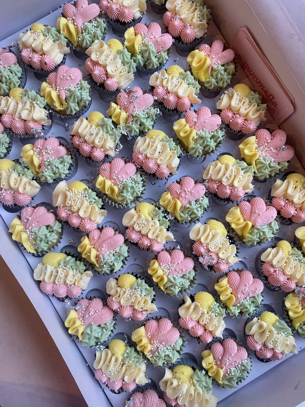 Custom Mini Branded Cupcakes