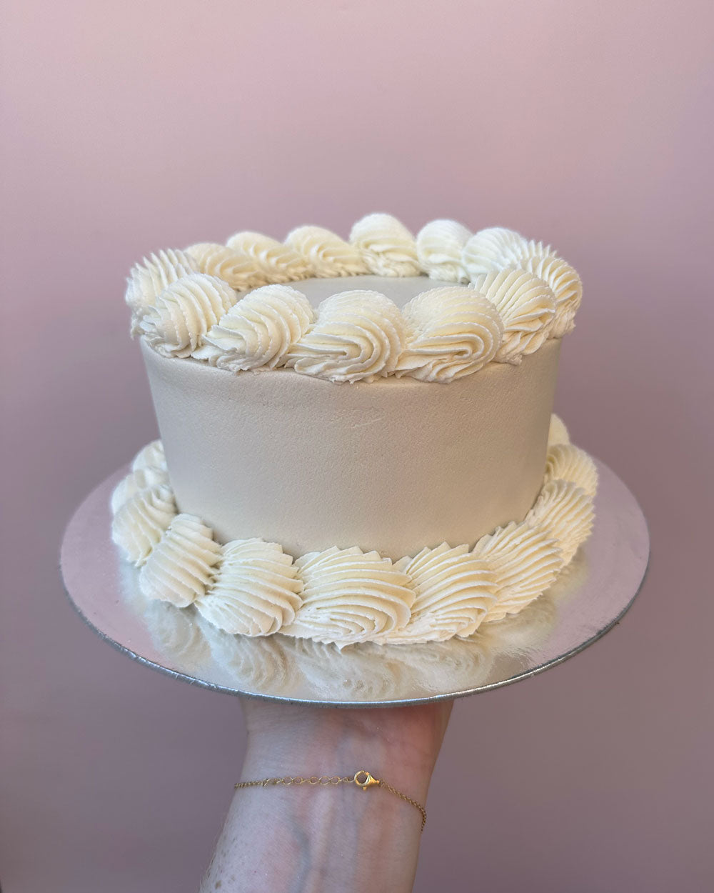 Mini Vintage Round Cake