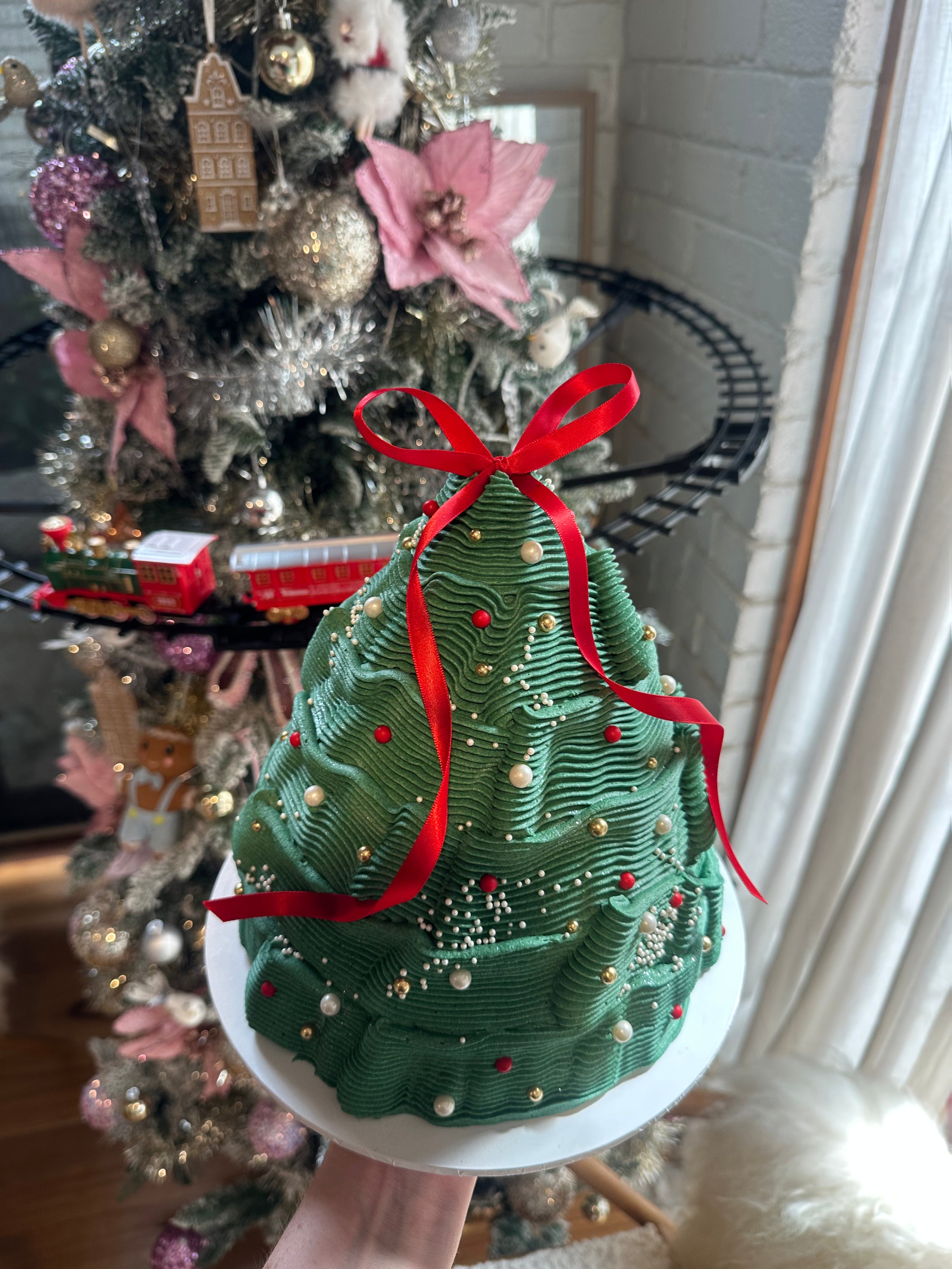 XMAS TREE! A merry classic cake