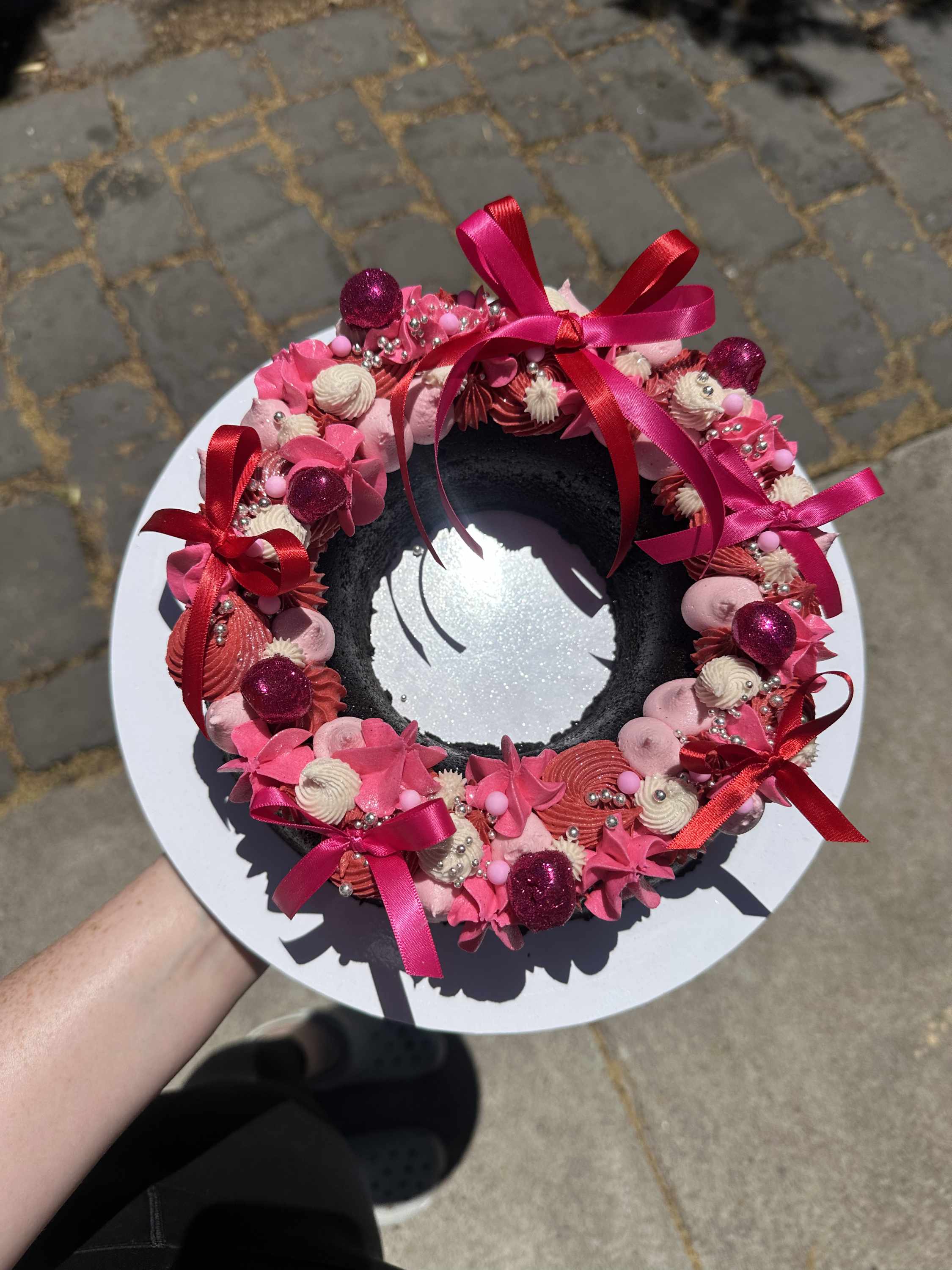 XMAS WREATH! A beautiful giftable cake