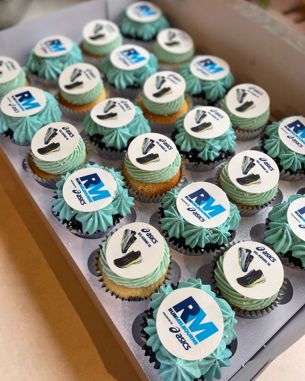 Custom Branded Cupcakes - Melbourne | Yummelia