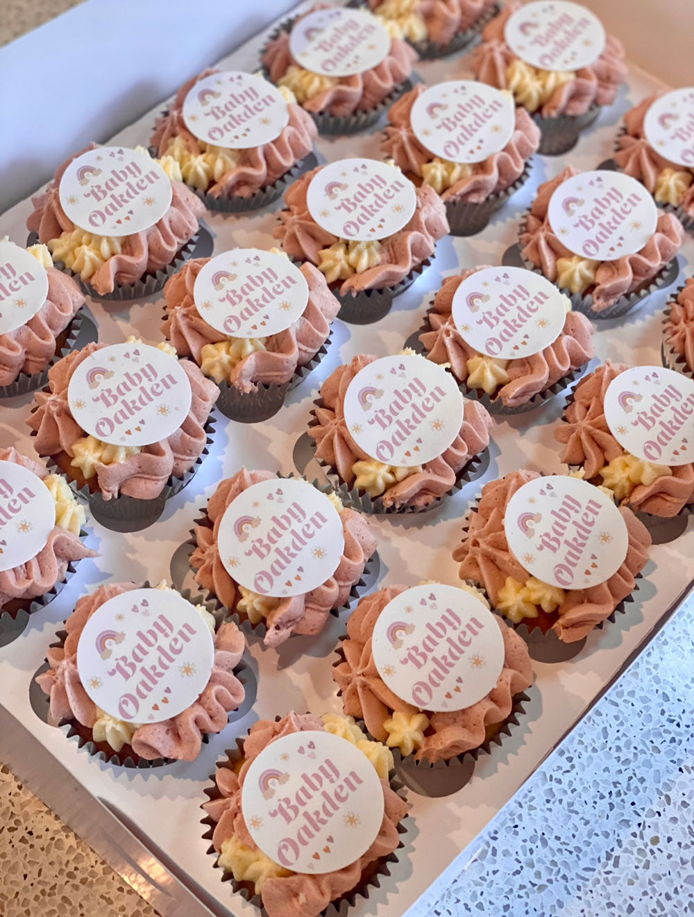 Custom Branded Cupcakes