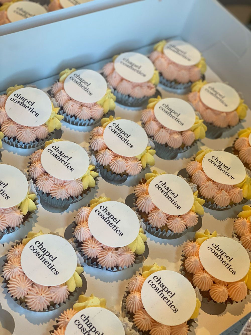 Custom Branded Cupcakes