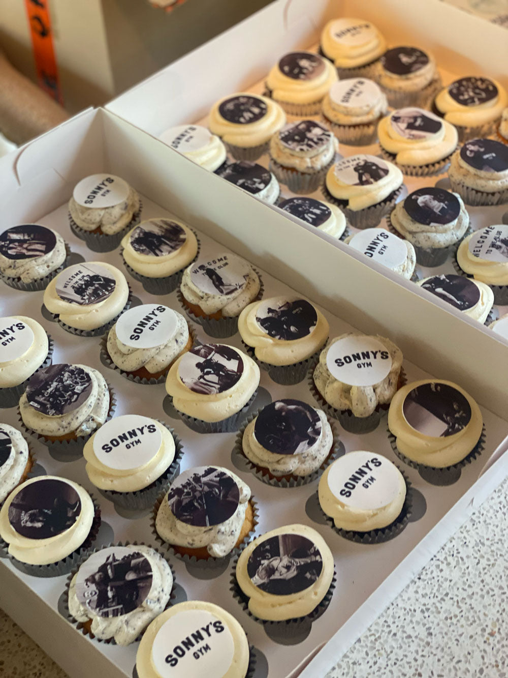Custom Branded Cupcakes