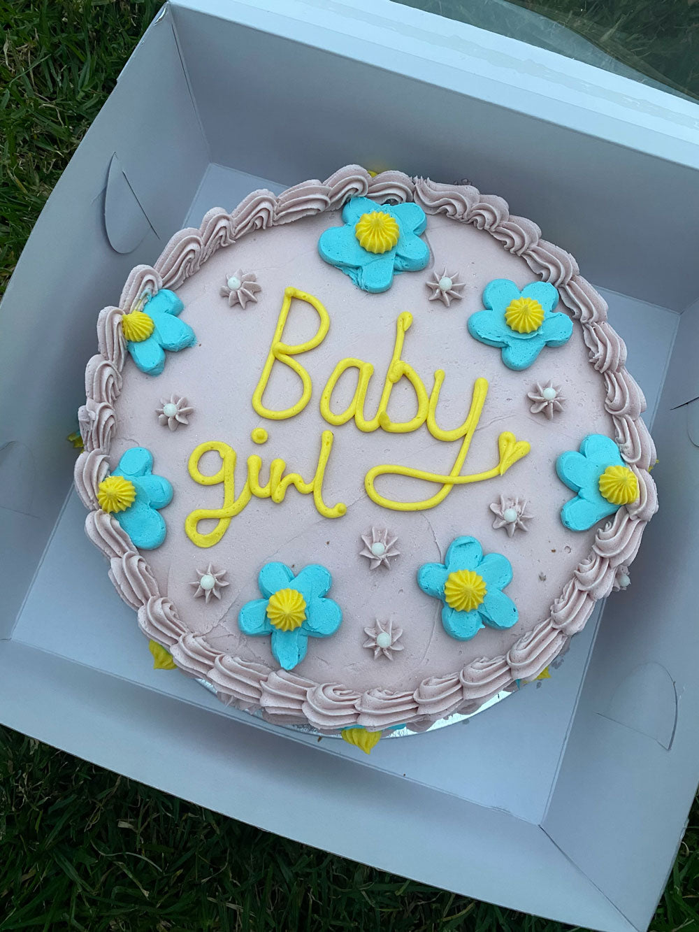 Cute Baby Shower Cake Topper Pretty Oh Baby Baby Shower Cake - Etsy  Australia