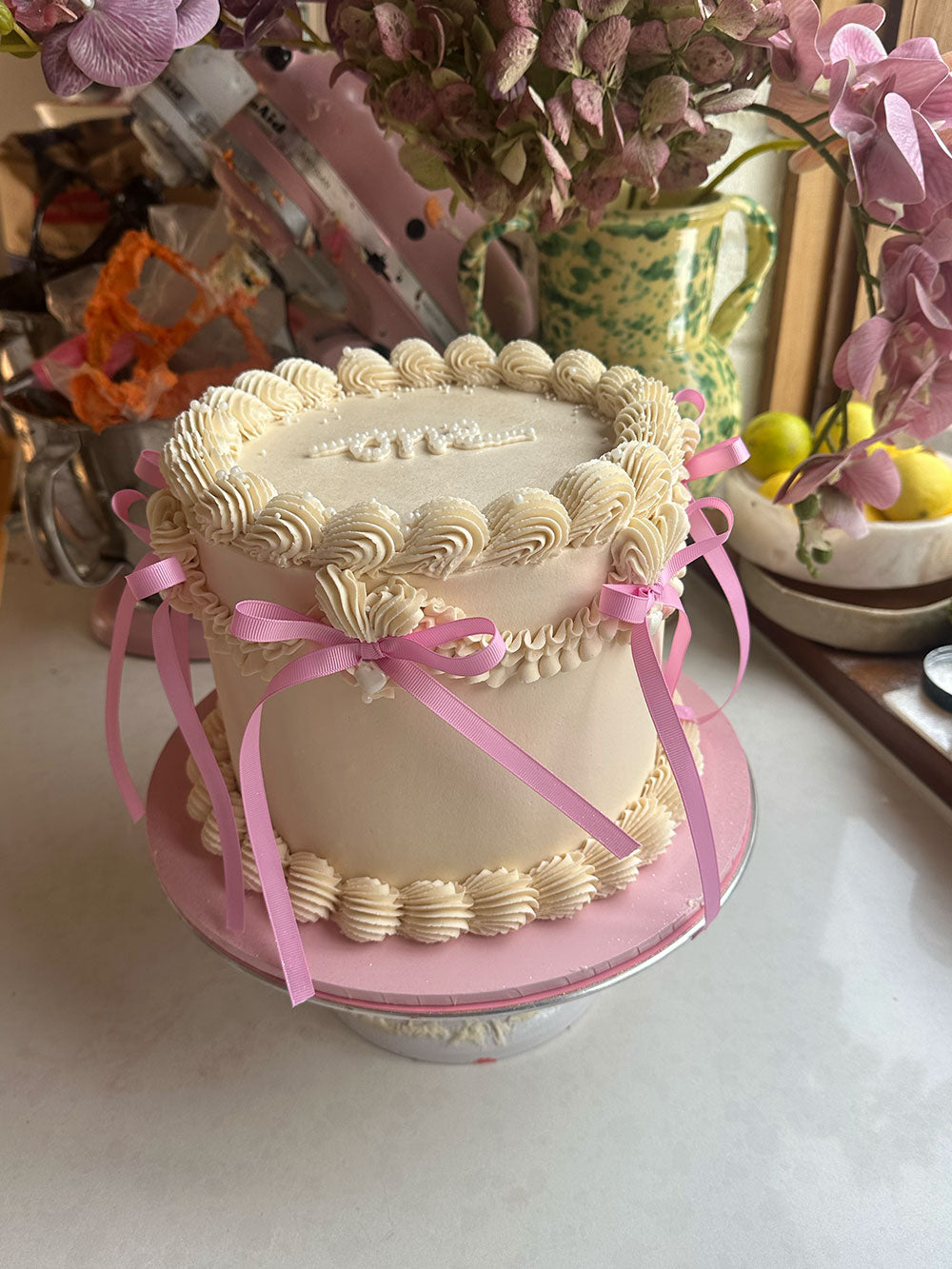 Vintage Round Cake